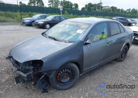 2006 Volkswagen Jetta Value Edition из США, поврежденный, VIN 3VWPG71KX6M668331